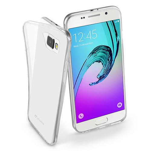 CELLULARLINE Custodia cover per Samsung Galaxy A3 2016 Cellular Line Fine in gomma trasparente